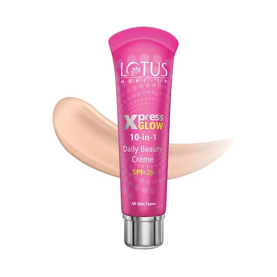 Lotus Herbals Xpress Glow 10 In 1 Daily Beauty Cream SPF 25 - Bright Angel (30g)