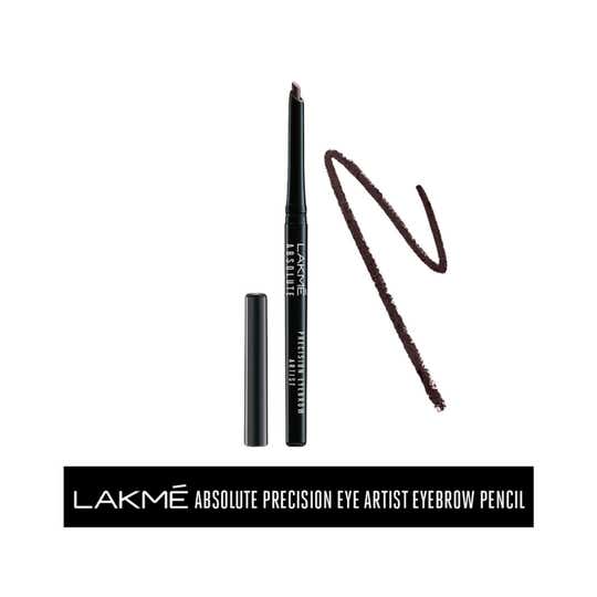 Lakme Absolute Precision Eye Artist Eyebrow Pencil - Dark Brown (0.35g)