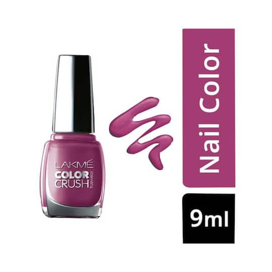 Lakme True Wear Color Crush Nail Color - 11 Lavender (9ml)