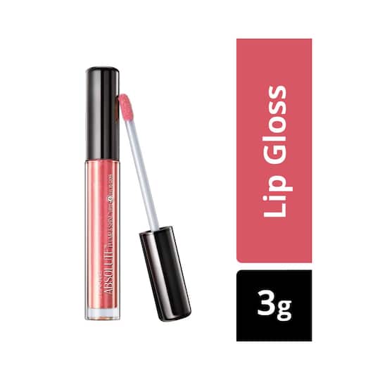 Lakme Absolute Plump & Shine Lip Gloss - Rose Shine (3g)