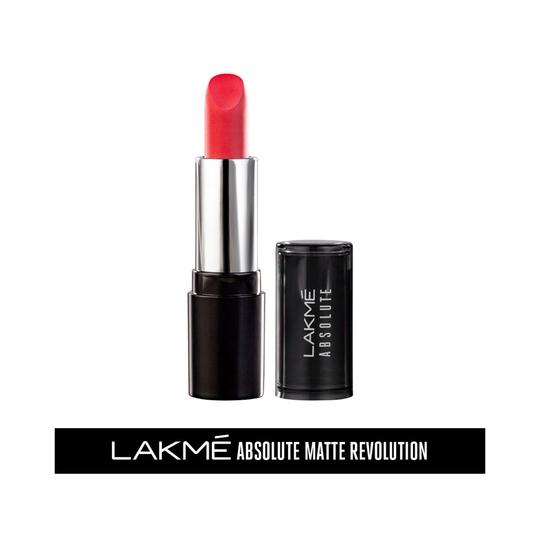 Lakme Absolute Matte Revolution Lip Color - 403 Coral Pink (3.5g)