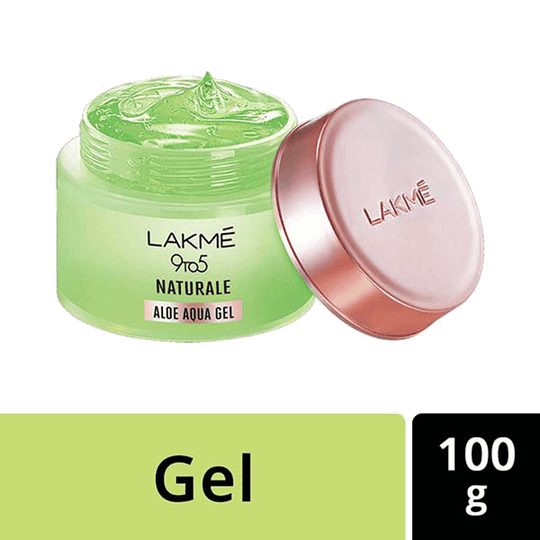 Lakme 9To5 Natural Aloe Aqua Gel (100g)