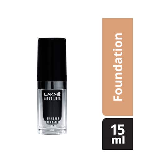 Lakme Absolute 3D Cover Foundation SPF30 - Warm Creme (15ml)