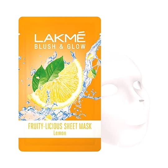 Lakme Blush & Glow Lemon Sheet Mask (25ml)