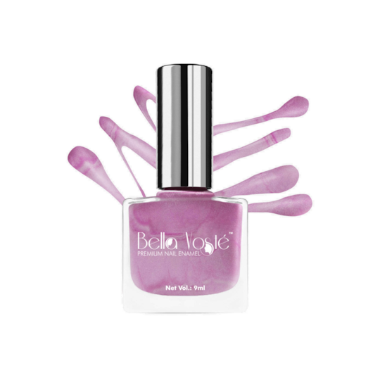 Bella Voste Mettalic Nail Paints - Bachellorette Blush(15) (9ml)