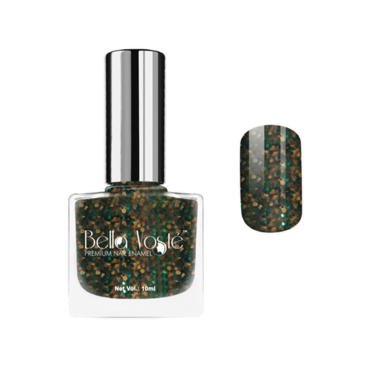 Bella Voste Glitter Nail Paint - Earth(57) (10ml)