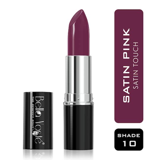 Bella Voste Sheer Creme Lust Lipstick Satin Pink (10) (4.2gm)