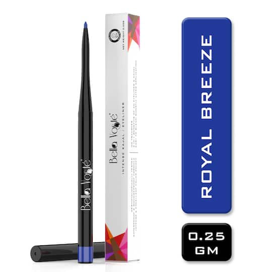 Bella Voste Intense Eyeliner Kajal - Royal Blue Breeze (0.25g)