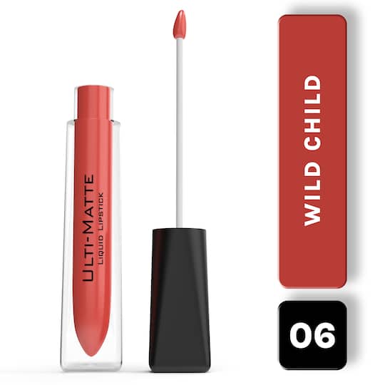 Bella Voste Ulti-Matte Liquid Lipstick Wild Child (06) (3.7ml)