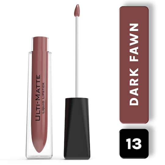 Bella Voste Ulti-Matte Liquid Lipstick Dark Fawn (13) (3.7ml)