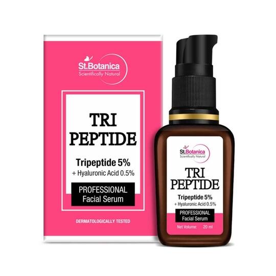 St.Botanica Tri Peptide 5% + Hyaluronic Acid 0.5% Face Serum (20ml)