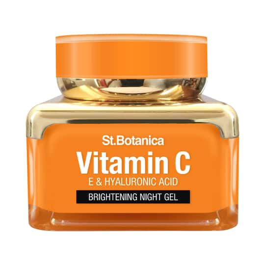 St.Botanica Vitamin C, E & Hyaluronic Acid Brightening Night Gel (50g)