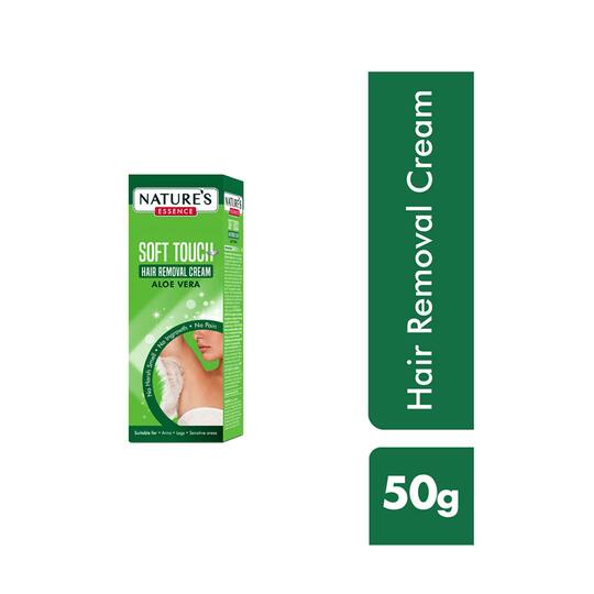 Nature's Essence Soft Touch Hair Removal Cream - Aloe Vera (50g)