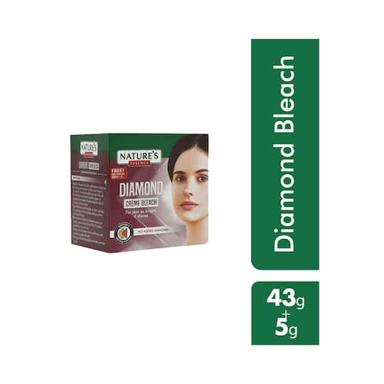 Nature's Essence Diamond Creme Bleach (43g+5g) (Free Aloe Vera Gel)