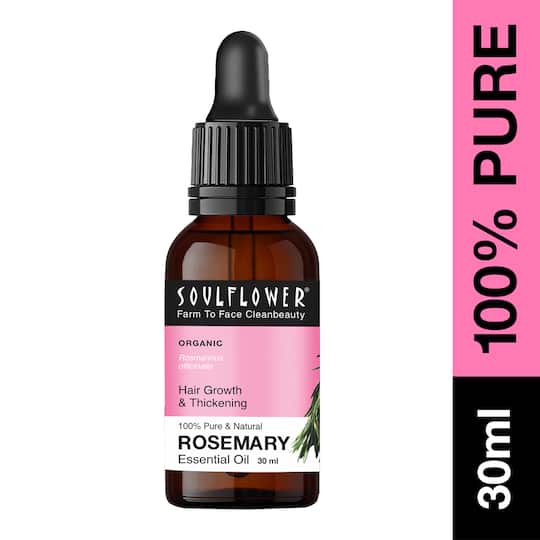 Soulflower Rosemary Essential Oil (30ml)