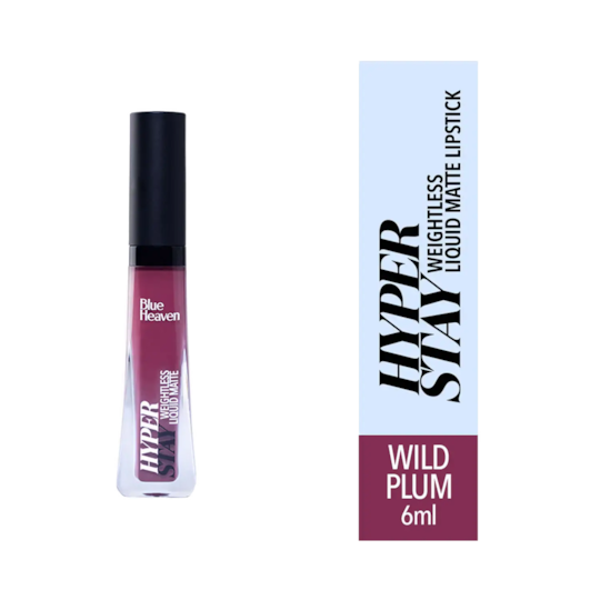 Blue Heaven Hyperstay Liquid Matte Lipstick - 07 Wild Plum (6ml)