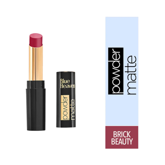 Blue Heaven Powder Matte Lipstick - B01 Brick Beauty (3.5g)