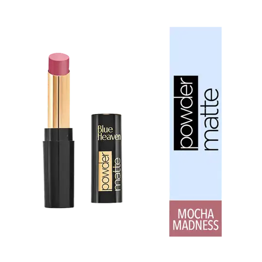 Blue Heaven Powder Matte Lipstick - B02 Mocha Madness (3.5g)