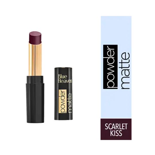 Blue Heaven Powder Matte Lipstick - RM01 Scarlet Kiss (3.5g)