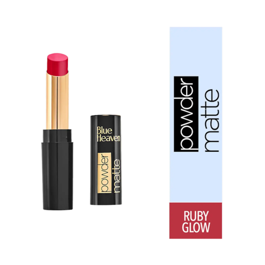 Blue Heaven Powder Matte Lipstick - RM03 Ruby Glow (3.5g)