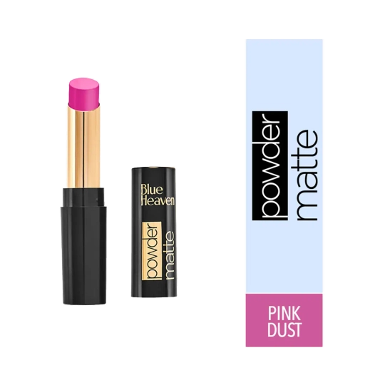 Blue Heaven Powder Matte Lipstick - PM03 Pink Dust (3.5g)