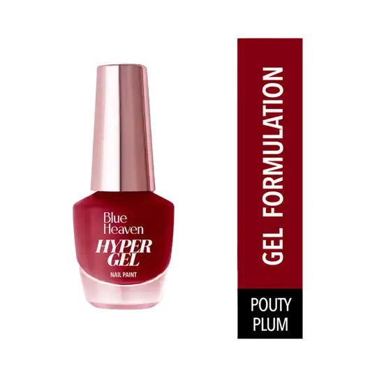 Blue Heaven Hypergel Nail Paint - 202 Pouty Plum (11 ml)