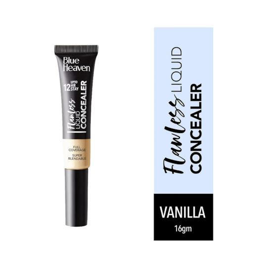 Blue Heaven Flawless Liquid Concealer - 101 Vanilla Vety Fair (16ml)