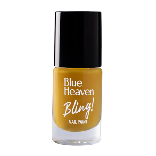 Blue Heaven Bling Nail Paint - 151 Yellow Daisy (8ml)