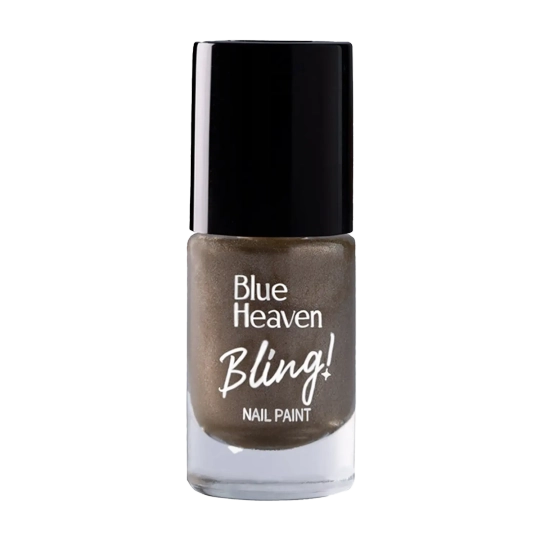 Blue Heaven Bling Nail Paint - 705 Bronze Stardust (8ml)