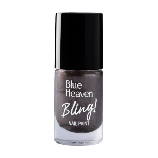 Blue Heaven Bling Nail Paint - 806 Grey Pearl (8ml)