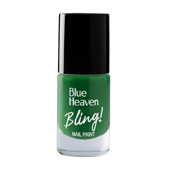Blue Heaven Bling Nail Paint - 810 Spring Green (8ml)