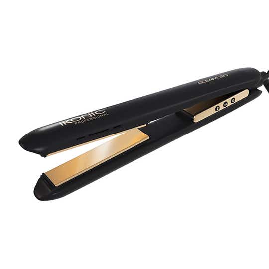 Ikonic Professional Gleam Hair Straightener (Black & Rose Gold)
