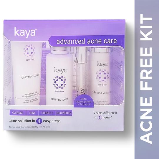 Kaya ADVANCED ACNE CARE Kit's - (4 pcs)