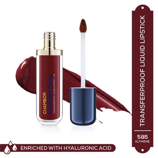 Chambor Extreme Wear Transferproof Liquid Lipstick + HA - Cinnamon Brown 489 (6 ml)