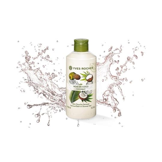 Yves Rocher Sensual Coconut Bath & Shower Gel ( 400ml)
