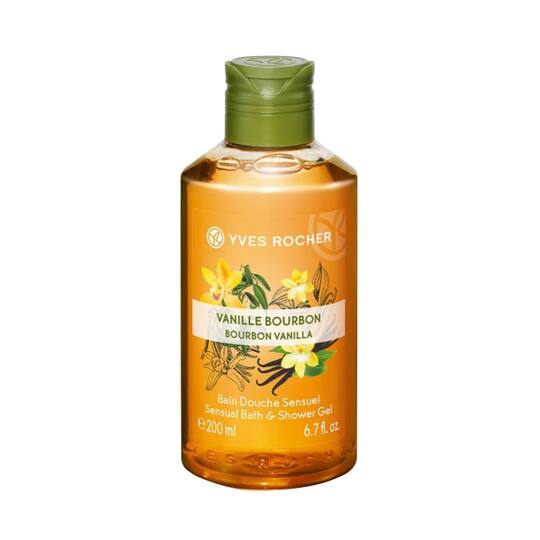 Yves Rocher Sensual Bourbon Vanilla Bath & Shower Gel (200ml)