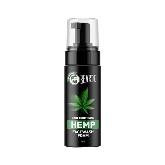 Beardo Skin Tightening Hemp Facewash Foam (100ml)