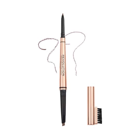 Makeup Revolution Balayage Eye Brow Pencil - Brown (0.38g)