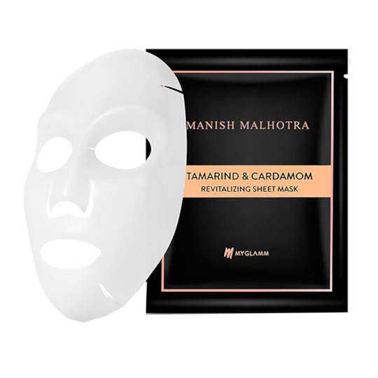 MyGlamm Manish Malhotra Beauty Tamarind & Cardamom Sheet Mask (25ml)