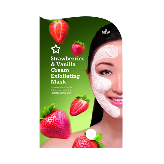 Superdrug Strawberry And Vanilla Cream Face Mask (15ml)