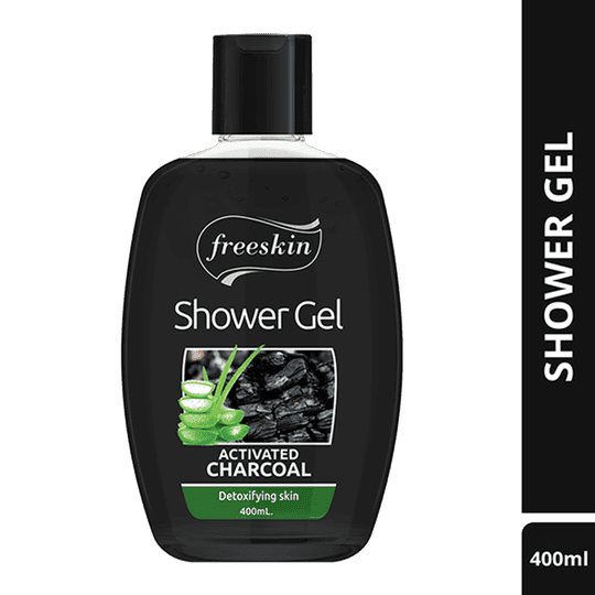 Freeskin Charcoal Activated Shower Gel (400ml)