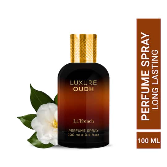 LA' French Luxure Oudh Eau De Parfum Spray - (100ml)