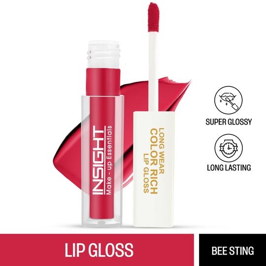 Insight Cosmetics Long Wear Color Rich Lip Gloss - Bee Sting (4ml)