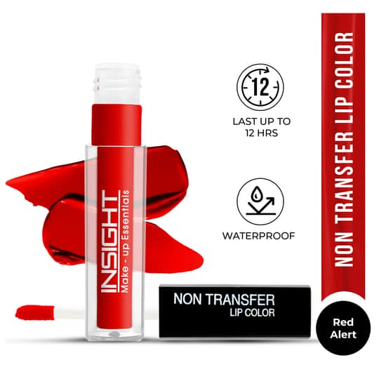 Insight Cosmetics Non Transfer Lip Color - 02 Red Alert (4ml)