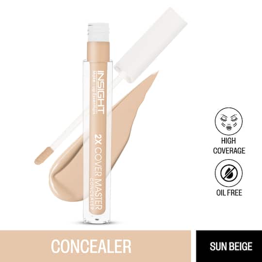 Buy Insight Cosmetics 2X Cover Master Concealer Sun Beige 6ml Online at Best Price in India on Tira Website App