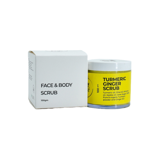Bodycafe Turmeric Ginger Face & Body Scrub (100g)