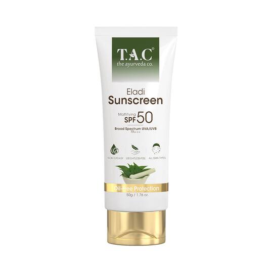 TAC - The Ayurveda Co. Eladi Sunscreen SPF 50 (50 g)