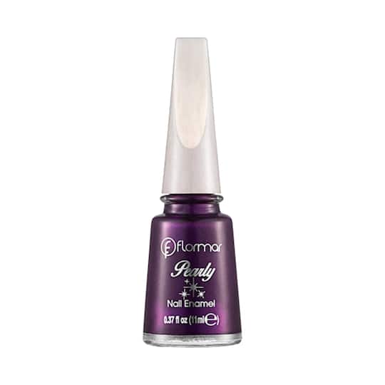 Flormar Pearly Nail Enamel - PL432 Violet Defense (11ml)