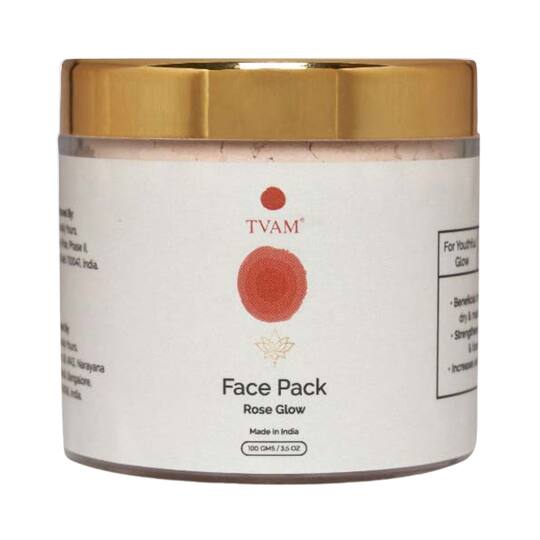 TVAM Rose Glow Face Pack (100g)