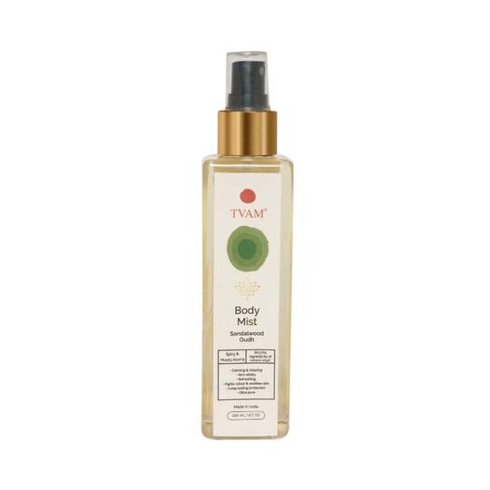 TVAM Sandalwood Oudh Body Mist (200ml)